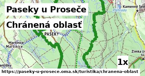 chránená oblasť v Paseky u Proseče