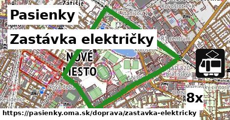 Zastávka električky, Pasienky