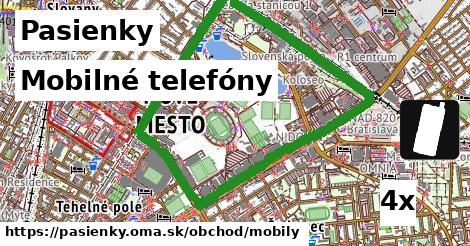 Mobilné telefóny, Pasienky