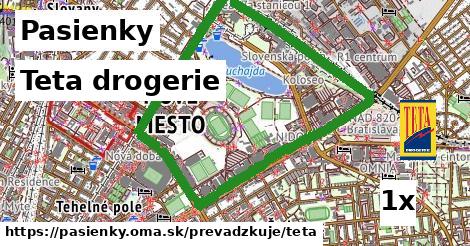 Teta drogerie, Pasienky