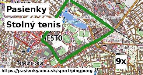 Stolný tenis, Pasienky