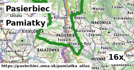 pamiatky v Pasierbiec