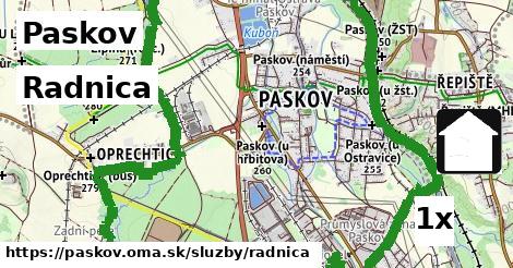 Radnica, Paskov