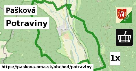 Potraviny, Pašková