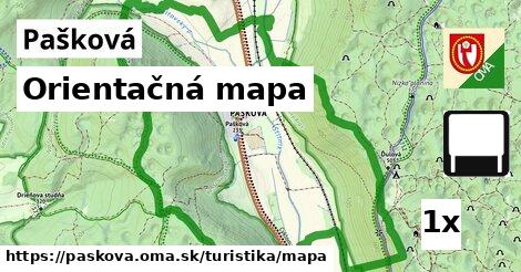 Orientačná mapa, Pašková