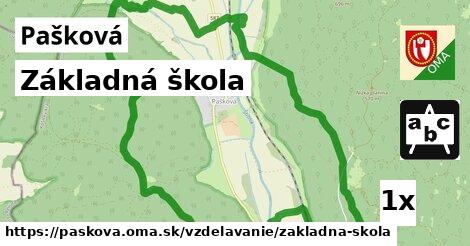 Základná škola, Pašková