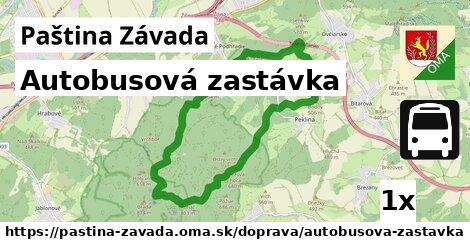 Autobusová zastávka, Paština Závada