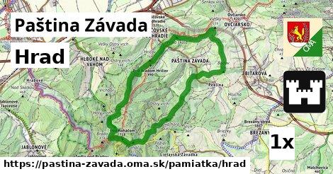 Hrad, Paština Závada