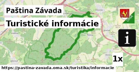 Turistické informácie, Paština Závada