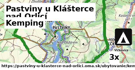 kemping v Pastviny u Klášterce nad Orlicí