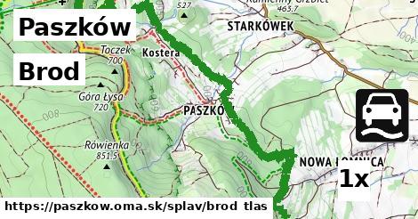 Brod, Paszków
