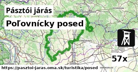 Poľovnícky posed, Pásztói járás