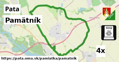 Pamätník, Pata