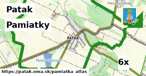 pamiatky v Patak