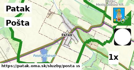 Pošta, Patak