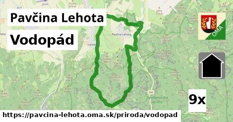 Vodopád, Pavčina Lehota