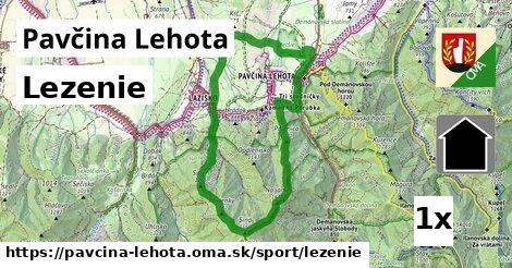 Lezenie, Pavčina Lehota