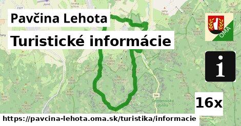 Turistické informácie, Pavčina Lehota