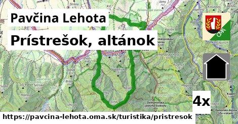 Prístrešok, altánok, Pavčina Lehota