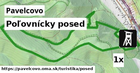 Poľovnícky posed, Pavelcovo