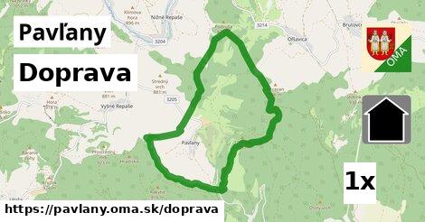 doprava v Pavľany