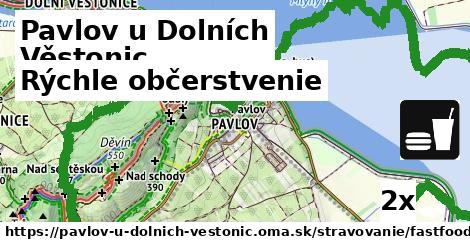 rýchle občerstvenie v Pavlov u Dolních Věstonic