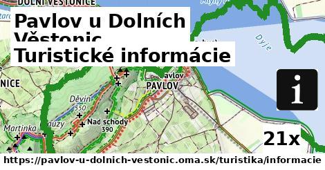 Turistické informácie, Pavlov u Dolních Věstonic