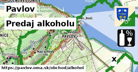 Predaj alkoholu, Pavlov