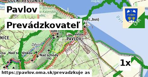 prevádzkovateľ v Pavlov