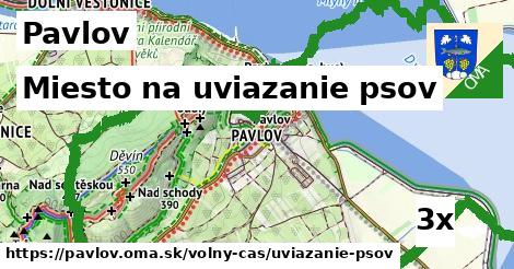 Miesto na uviazanie psov, Pavlov