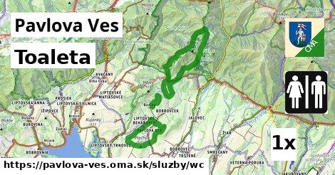 Toaleta, Pavlova Ves