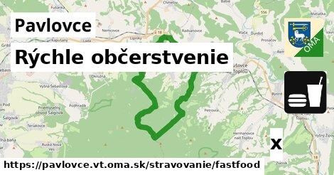 Všetky body v Pavlovce, okres VT