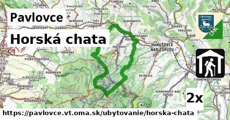 Horská chata, Pavlovce, okres VT