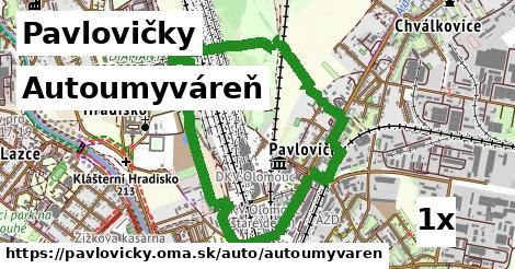 Autoumyváreň, Pavlovičky