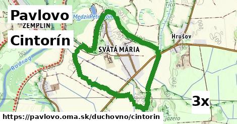 Cintorín, Pavlovo