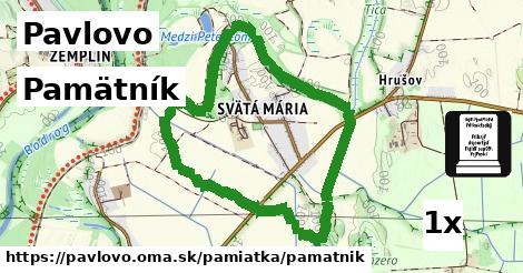 Pamätník, Pavlovo