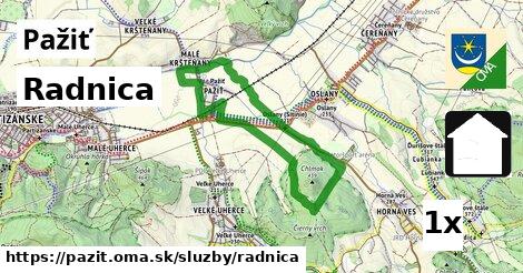 Radnica, Pažiť