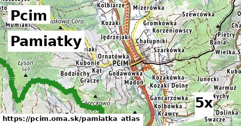 pamiatky v Pcim