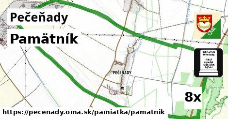 Pamätník, Pečeňady