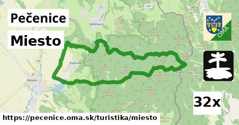 Miesto, Pečenice