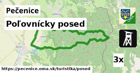 Poľovnícky posed, Pečenice