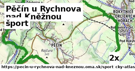 šport v Pěčín u Rychnova nad Kněžnou