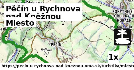 miesto v Pěčín u Rychnova nad Kněžnou