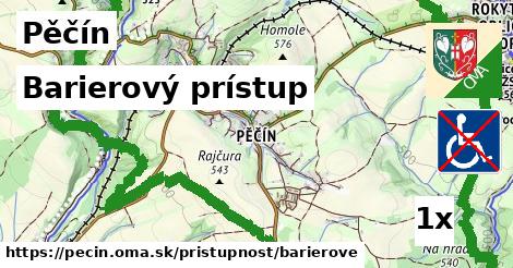 Barierový prístup, Pěčín