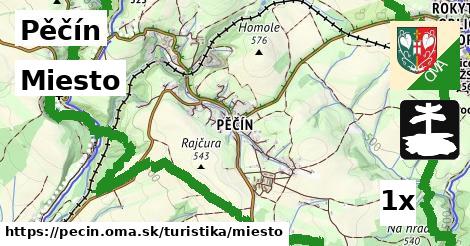 Miesto, Pěčín