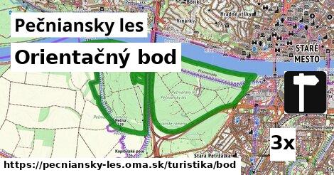 Orientačný bod, Pečniansky les