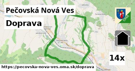 doprava v Pečovská Nová Ves