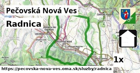 Radnica, Pečovská Nová Ves