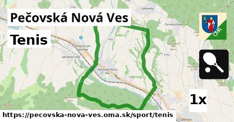 Tenis, Pečovská Nová Ves