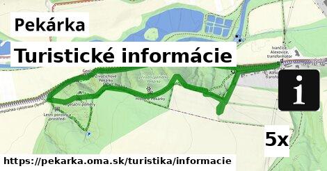 turistické informácie v Pekárka